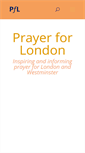 Mobile Screenshot of prayerforlondon.com